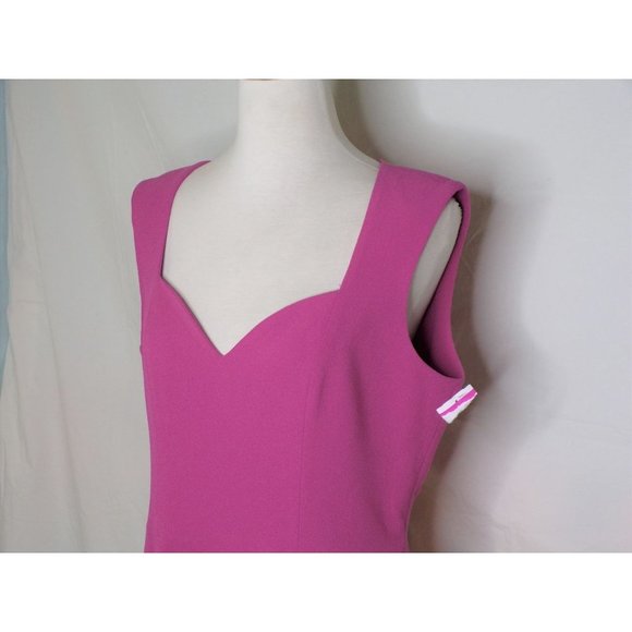 DRESS THE POPULATION Elle Sheath Dress Pink XX-Large NEW - Picture 7 of 8